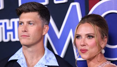 Scarlett Johansson dishes on husband Colin Jost's 'very strange' movie cameo