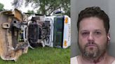 Man driving pickup in Marion bus crash charged with 8 counts of DUI manslaughter
