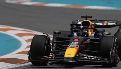 Verstappen, pole al sprint de maestro en Miami; Sainz y Alonso deberán remontar