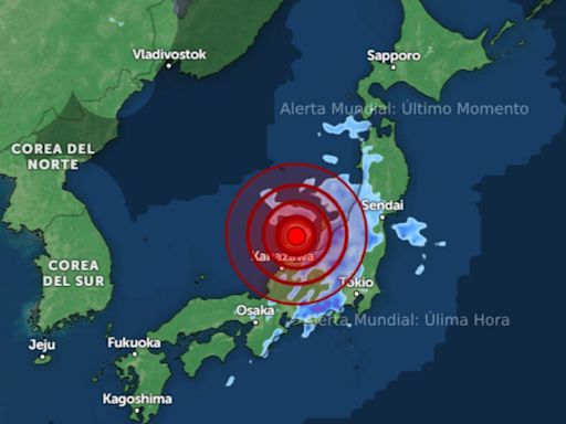 Dos sismos sacudieron la región de Japón que fue azotada por un fuerte terremoto el 1 de enero