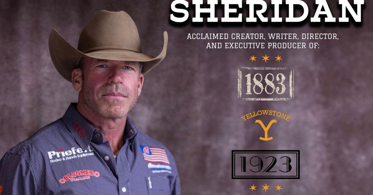 'Yellowstone' creator Taylor Sheridan to speak in East Texas