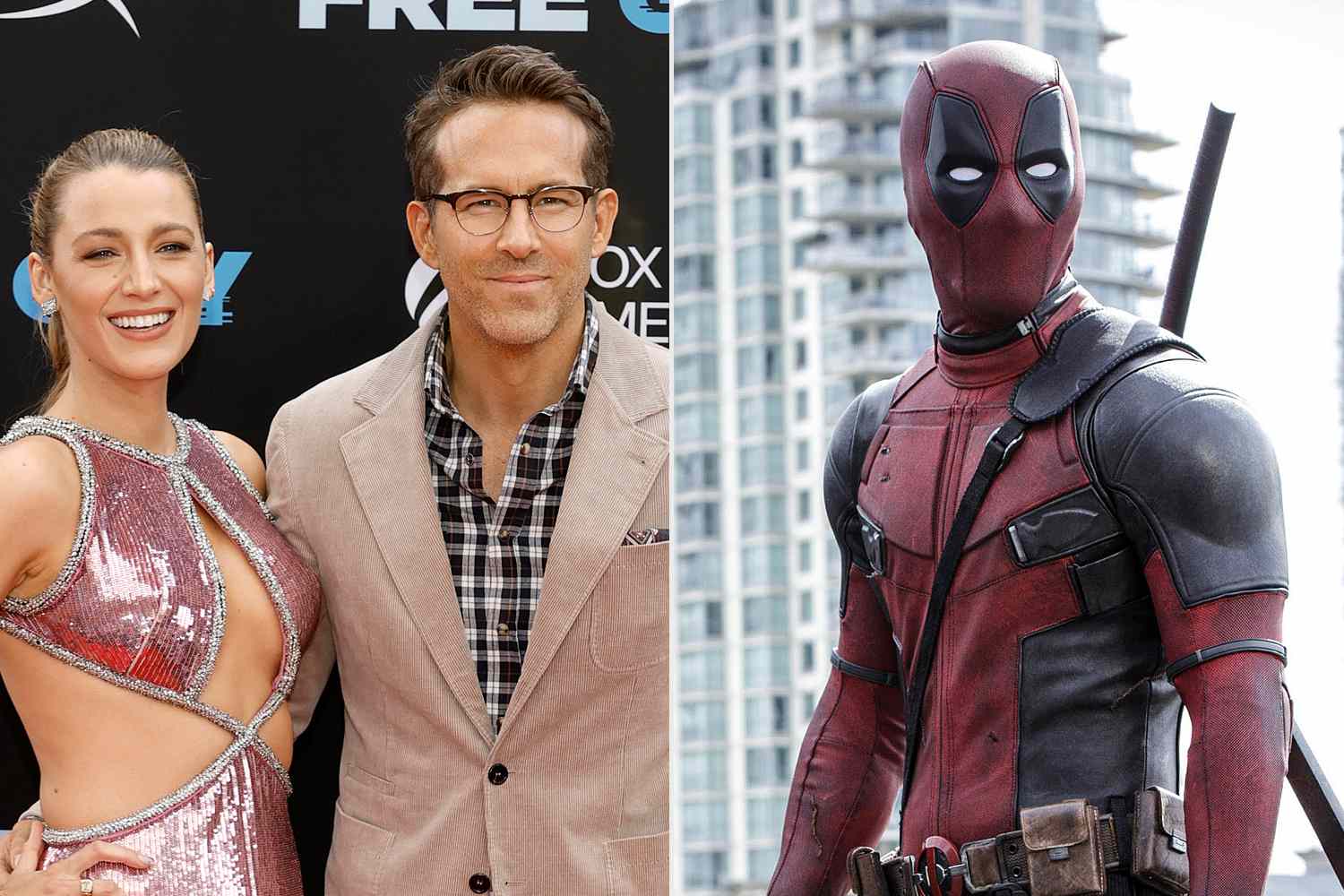 Blake Lively Wears Husband Ryan Reynolds' Button-Up Shirt & Jokes She Inspired “Deadpool & Wolverine”