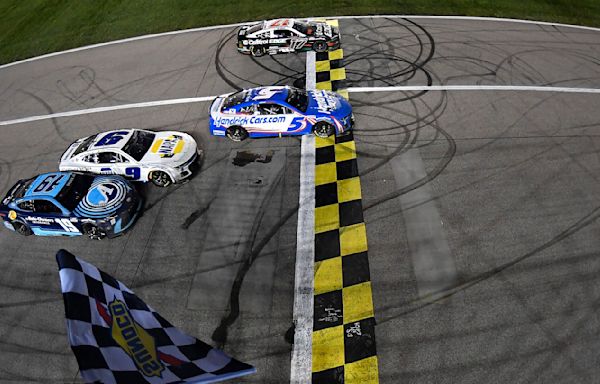 Kyle Larson wins Kansas in NASCAR's closest-ever finish: 3 takeaways on the Cup race