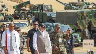 India records growth in defence production