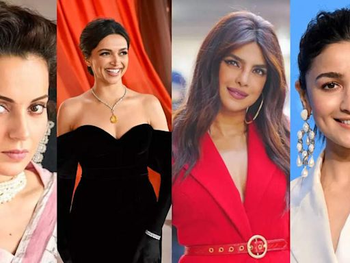 ...Bhatt, Kangana Ranaut, Aishwarya Rai Bachchan, Priyanka ...actress of 2024: Report | Hindi Movie News - Times of India...