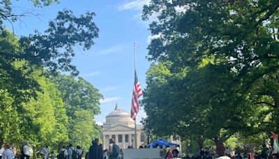 Students at UNC protest Israel-Hamas war with encampment, demands