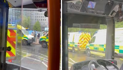 Man seriously injured after falling from height at busy London station