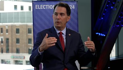Former Wisconsin Gov. Scott Walker reacts to Teamsters president’s speech, talks Republican pitch to union voters