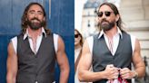 Lee Pace Is Still in His Sleeveless Era at the Thom Browne Show