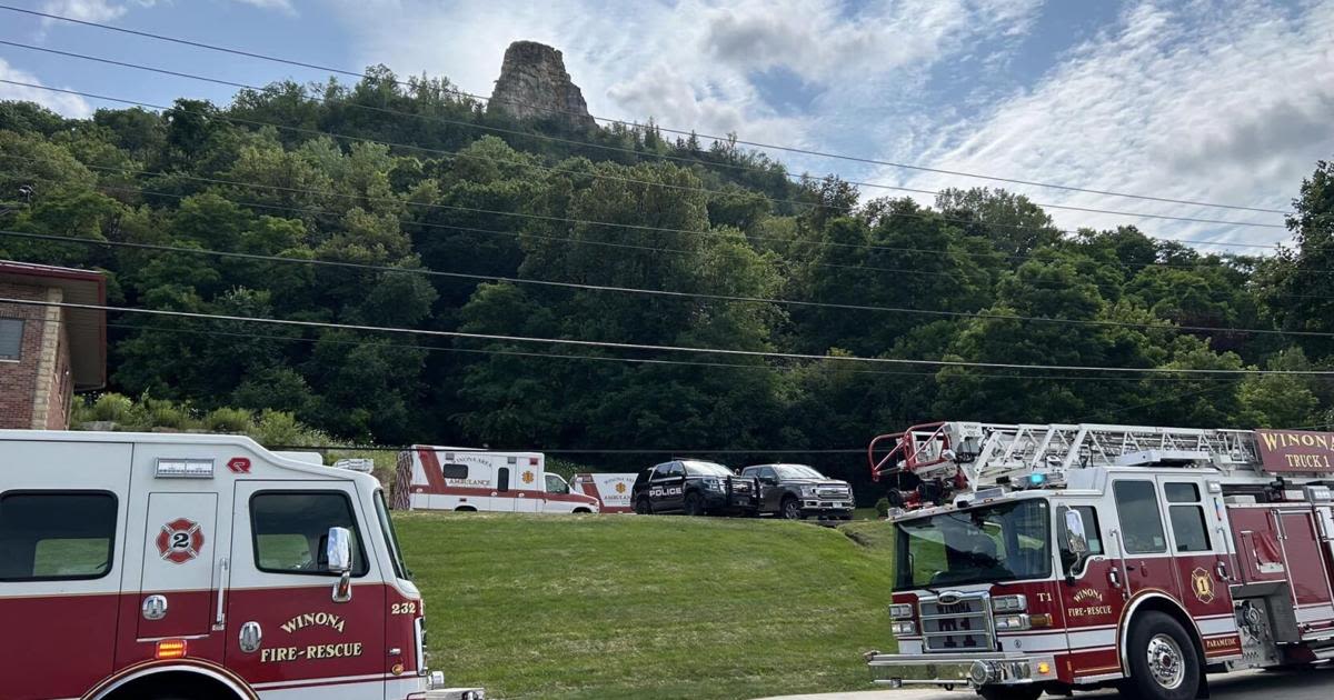 Hiker rescued after fall at Winona's Sugar Loaf Park