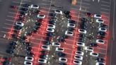 Watch a parking lot of around 100 Teslas put on a light show tribute to the Oscar-winning song 'Naatu Naatu'