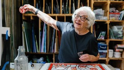 A new start after 60: it took 70 years to find my inner artist. At 82, I’m in my studio every day