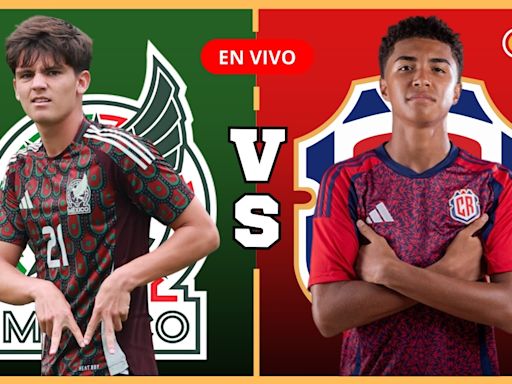 México vs Costa Rica: Horario y dónde ver Premundial Sub-20