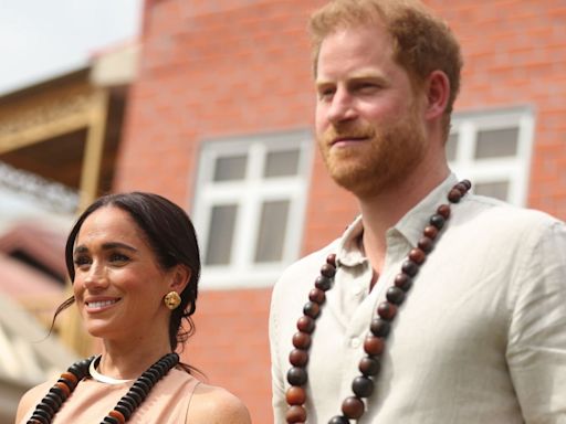 Meghan Markle Says She and Prince Harry Are “Really Happy” During Their Nigeria Trip