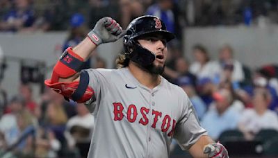 Abreu homers twice, Duran hits tiebreaking shot as Red Sox beat Rangers 7-2