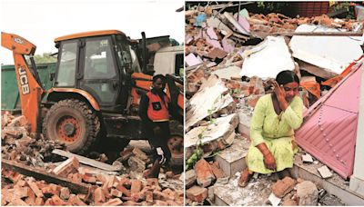 ‘Served notice but were not told when demolition would happen’