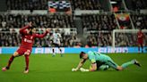 Liverpool tops Newcastle 2-0, Pope collects ridiculous red
