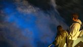 "Magical" waves with a "beautiful blue glow" seen in California