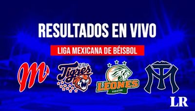 Resultados Liga Mexicana de Béisbol EN VIVO: VER juegos, marcadores y posiciones de HOY, 22 de abril