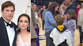 Ashton Kutcher and Mila Kunis' Daughter Wyatt Cries After Meeting Idol Caitlin Clark During Family Outing to WNBA Game: Watch