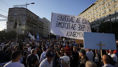 Serbian president to meet with 'ordinary people' after thousands protest against lithium mine