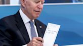 Bumbling Biden’s guide on how to WALK into room revealed in leaked docs