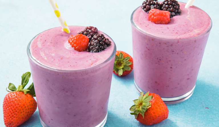Perfect Your Smoothie Skills With This Triple-Berry Recipe