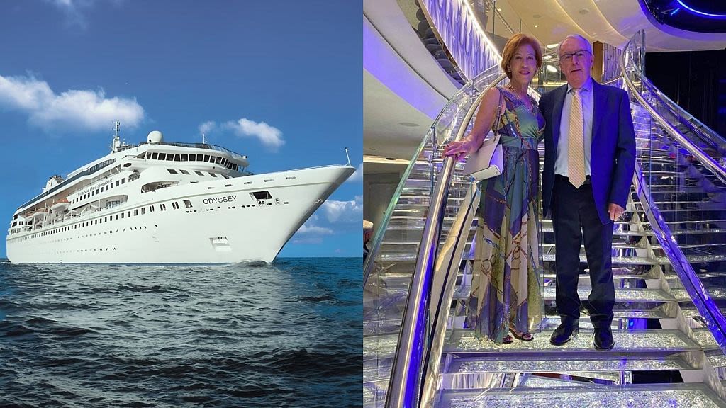 ‘We sold everything’: Meet the retired couple setting sail on a 3.5 year cruise around the world