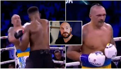 Oleksandr Usyk taking a monstrous punch from Anthony Joshua is a warning to Tyson Fury