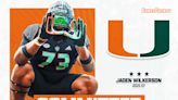 Coveted offensive line recruit Jaden Wilkerson commits to Miami