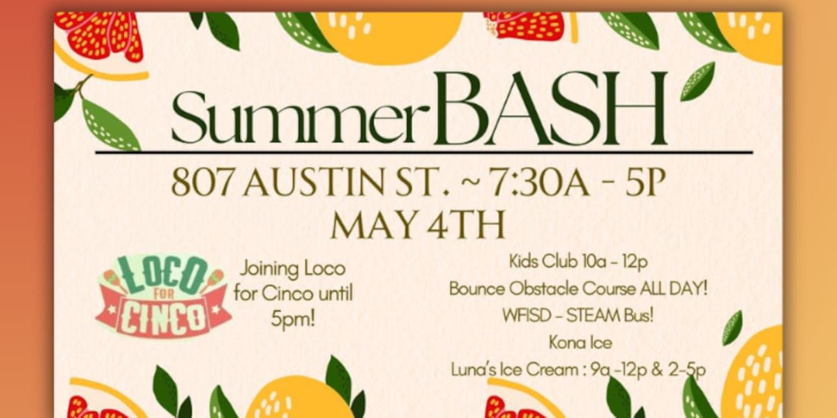 WF Farmer’s Market Association to hold summer bash event