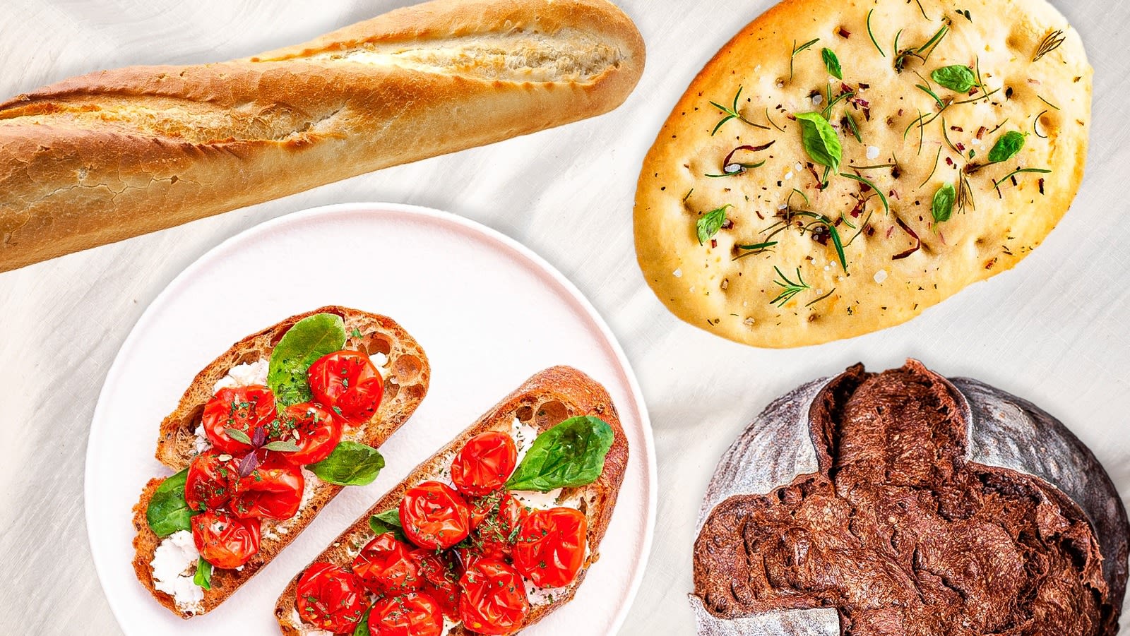 8 Types Of Bread You Can Use For Bruschetta