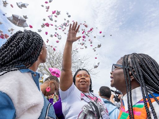 Balloon release held for 4-year-old victim of hit and run, driver held on $500,000 bond