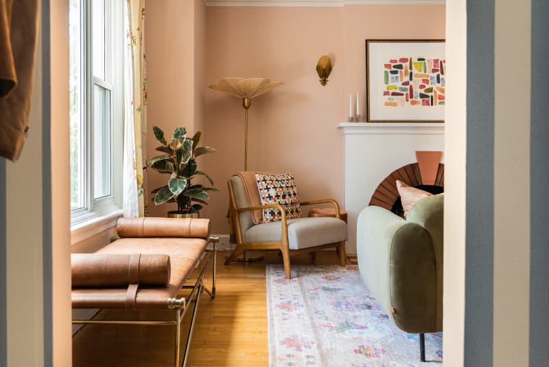 A 20-Month Long Reno Transformed a Bland Beige 1940s House (It's Colorful Now!)