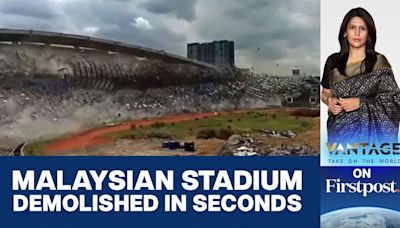 Malaysia's Shah Alam Stadium Demolished Like A Crashing Wave |