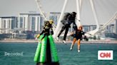 Dubai jet suit race tests wearable tech potential | CNN Business