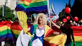 Thousands march in a subdued Jerusalem gay pride parade