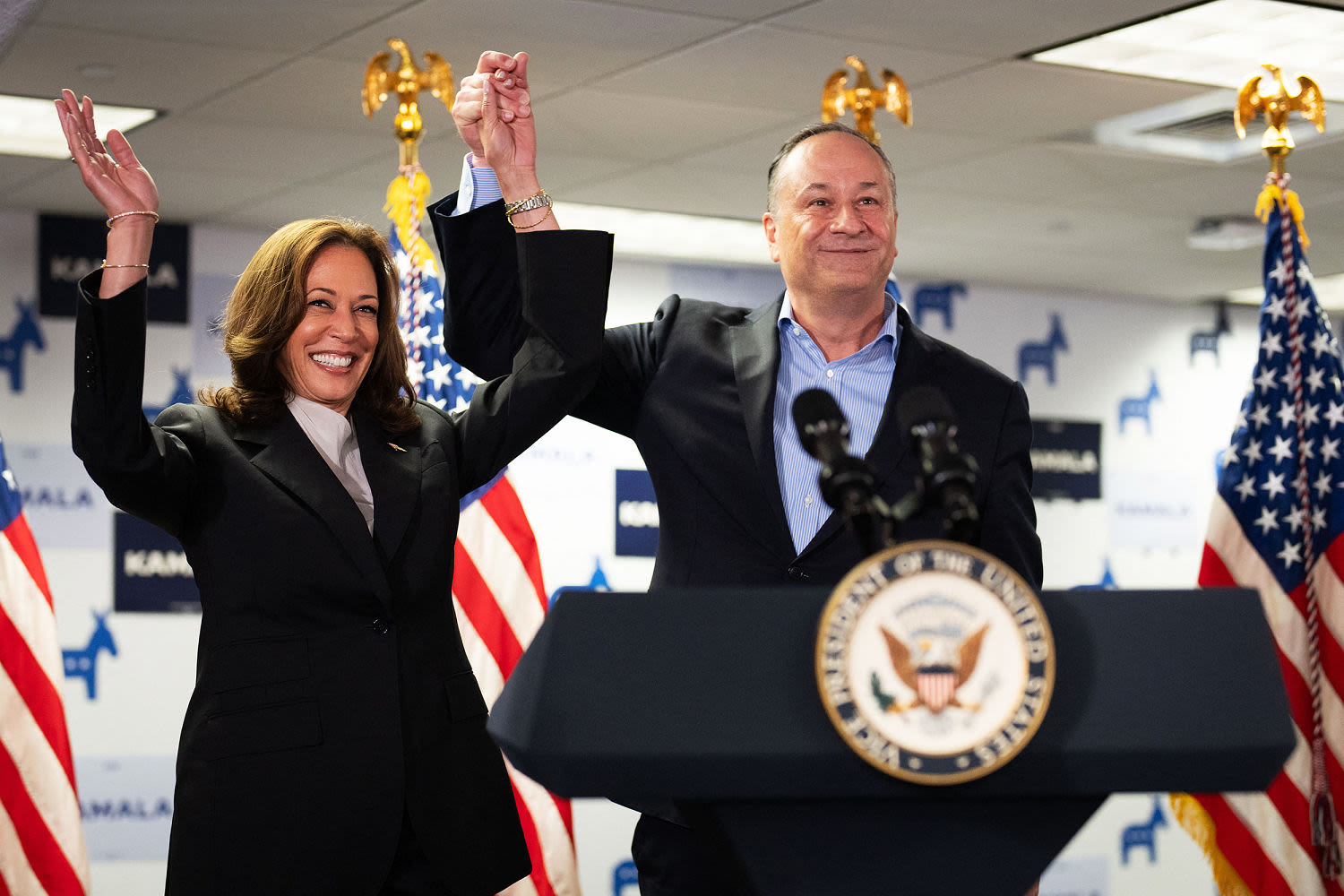 Majority of Democratic delegates back Harris and Nashville comes together after neo-Nazi influx: Morning Rundown