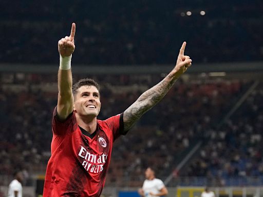 Con doblete de Pulisic, Milan pone fin a racha sin ganar y golea 5-1 al Cagliari