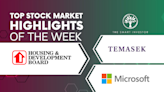 Top Stock Market Highlights of the Week: HDB Resale Prices, Temasek Holdings and Microsoft