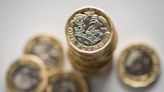 Pound drops amid weak consumer confidence and high public borrowing