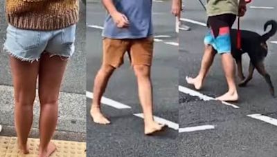 'Is This Normal?': Viral Video Of Australians Walking Barefoot On Streets Puzzles Internet - News18