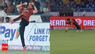 On-field brilliance! Nitish Kumar Reddy and Sanvir Singh's stunning catches rock LSG early. Watch | Cricket News - Times of India