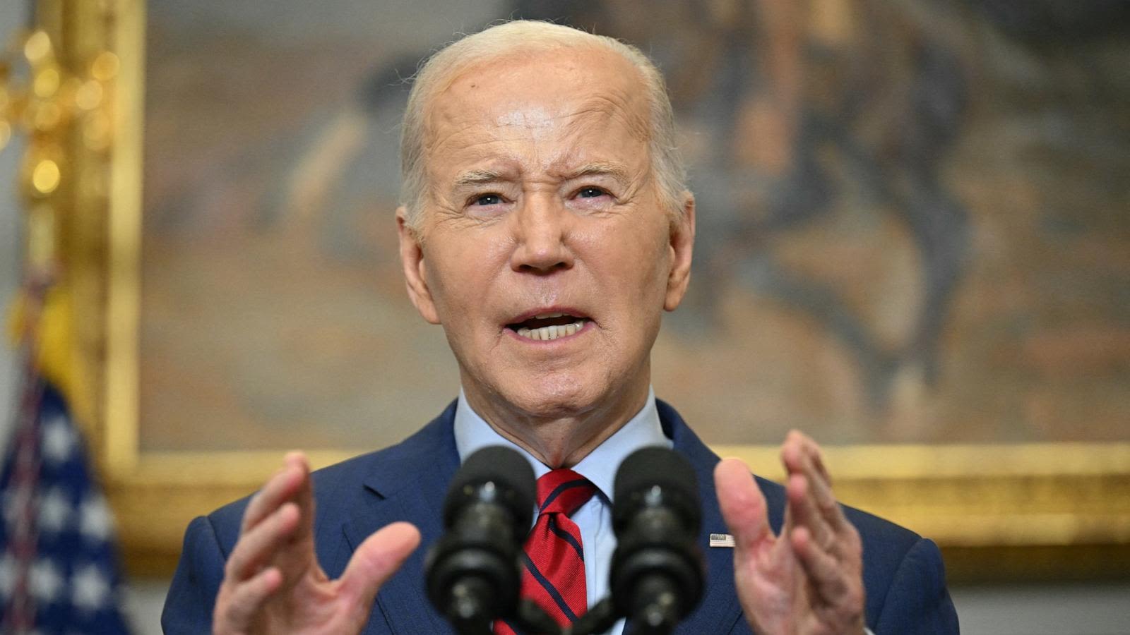 'Violent protest is not protected,' Biden says of college campus unrest