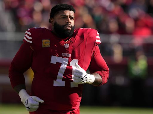 What is the Hold up on a Contract Between the 49ers and Trent Williams?