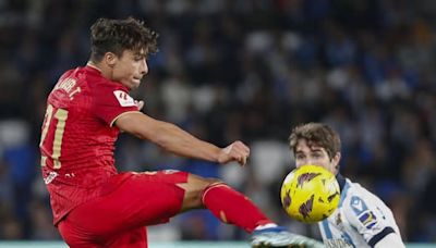 Óliver Torres cumplirá ante Las Palmas 200 partidos oficiales con el Sevilla FC