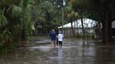 Beaufort County is under a flood watch. How much rain is predicted to fall Thursday?