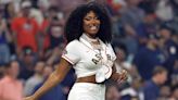 Megan Thee Stallion Throws the First Pitch at Houston Astros' Opening Day Game