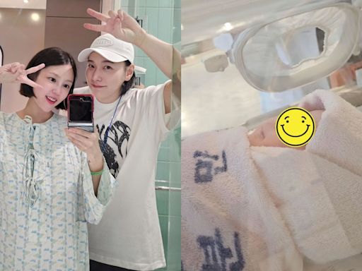 SJ李晟敏結婚10年終於當爸 公開曬愛的小寶貝