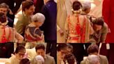 Shah Rukh Khan Touches Amitabh Bachchan's Feet, Makes Jaya Bachchan Laugh at Ambani Wedding | Watch - News18